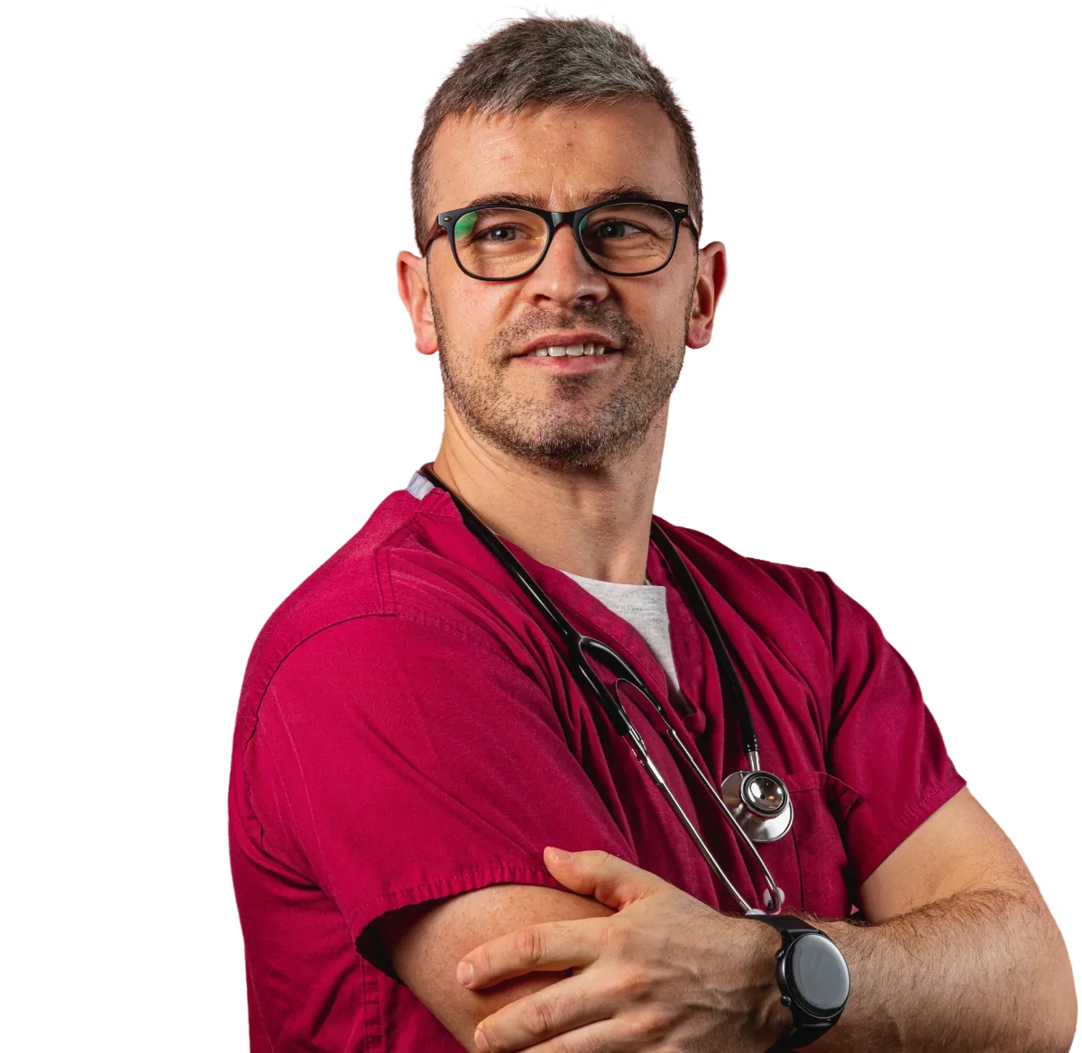 Médicos e investigadores